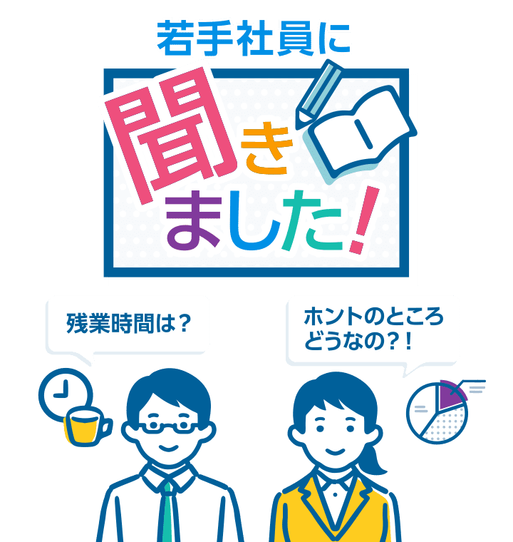 若手社員に聞きました